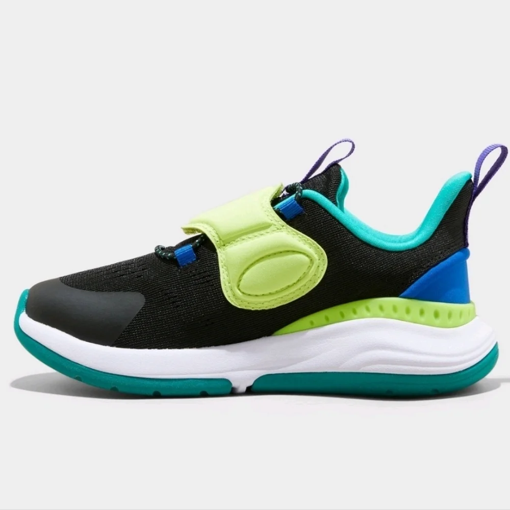 Kids' Fallon Performance Sneakers - All In Motion Black & Green